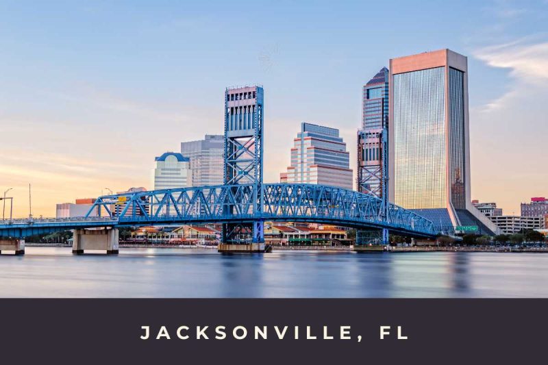 Skyline of Jacksonville Fl