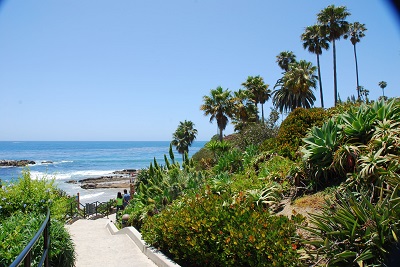 Laguna beach landscape, california, usa