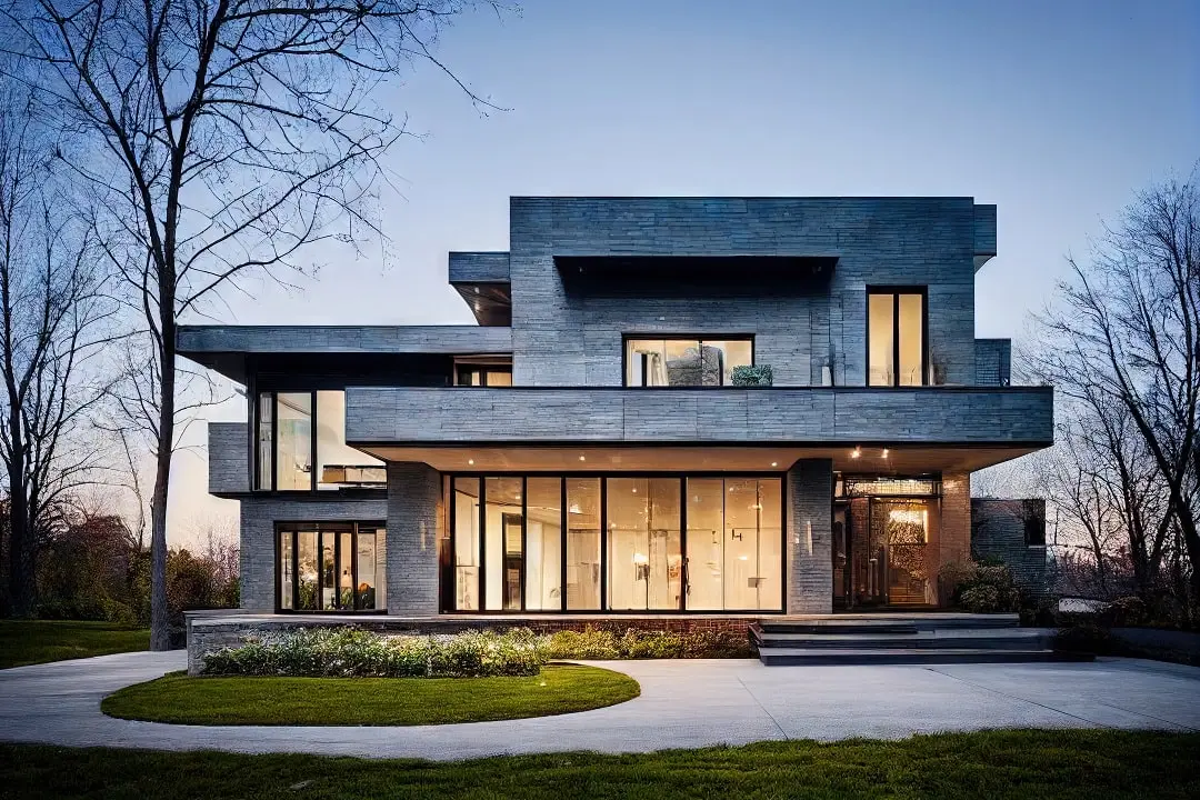 Large modern style home