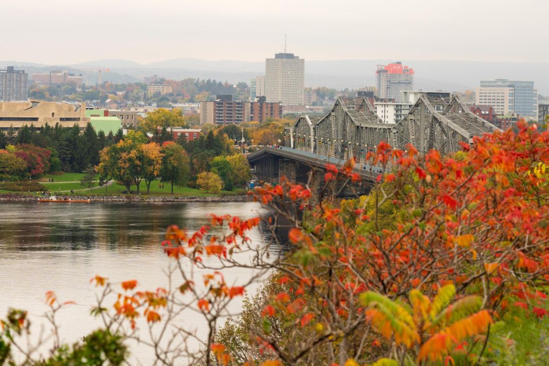 Ottawa Ontario Canada Fall foliage